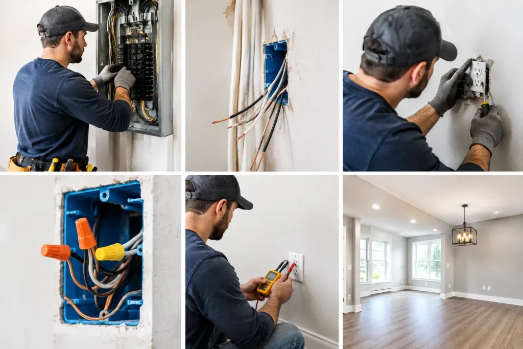 A Home Rewire Project Example, Step by Step
