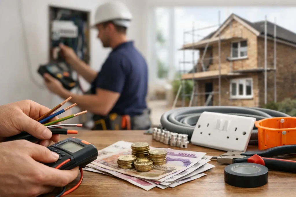 Full House Rewire Cost UK: What Affects It