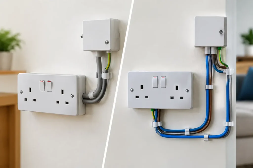 Socket Spur Versus Ring Circuit Explained